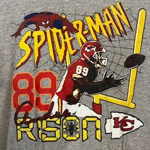 Chiefs - Andre Rison Spider-Man Tshirt